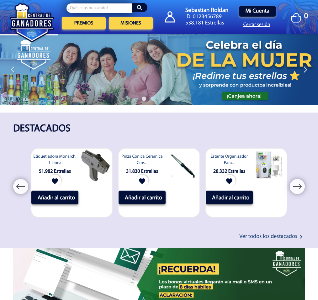 Central de Ganadores